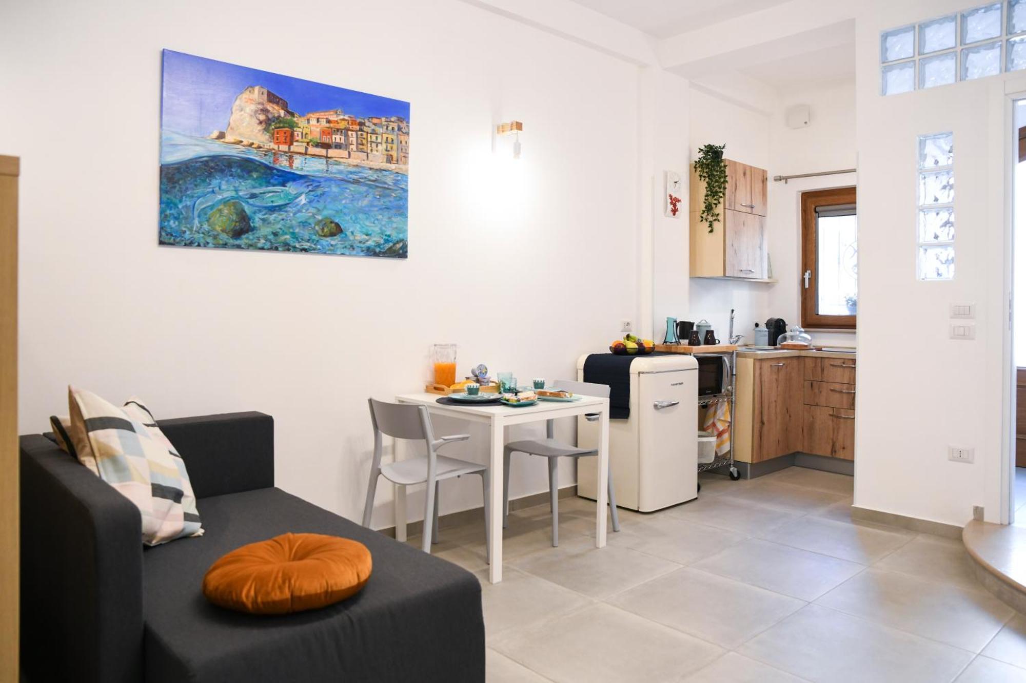Granello Di Sabbia - Chianalea Di Scilla Lägenhet Exteriör bild